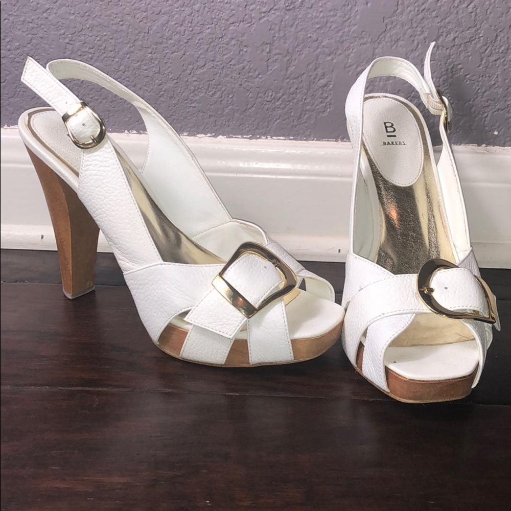White Baker Shoes